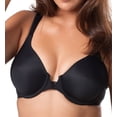 thumbnail image 1 of LEADING LADY Black Front-Close Racerback T-Shirt Bra, US 38D, NWOT, 1 of 7