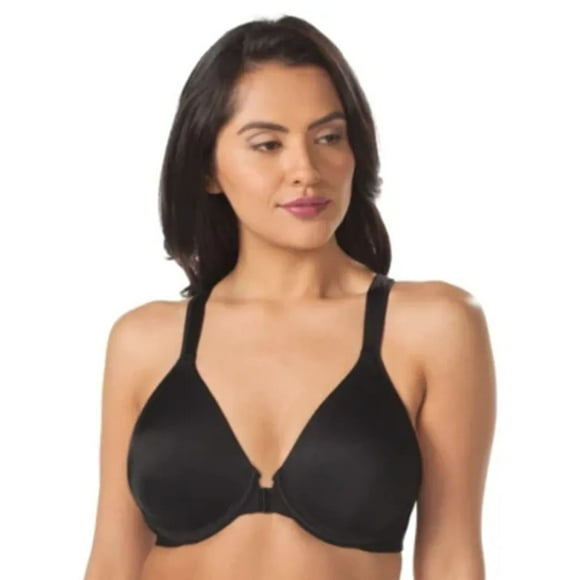 LEADING LADY Black The Brigitte Racerback Seamless Bra, US 40DD, UK 40DD, NWOT