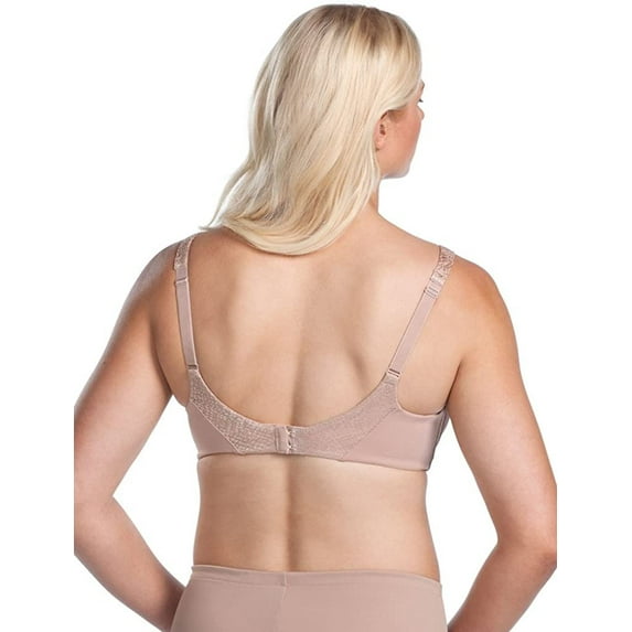 LEADING LADY Women's Luxe Body Underwire T-Shirt Bra Bra, Warm Taupe, 34G