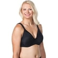 thumbnail image 1 of LEADING LADY Women's Luxe Body Wirefree T-Shirt Bra Bra, Black, 34DD, 1 of 1