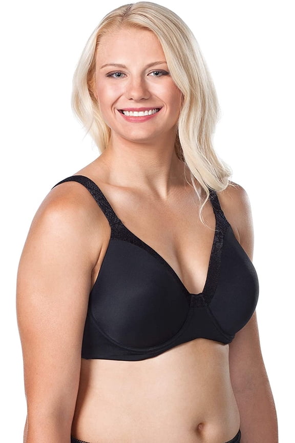 Women's Luxe Body Wirefree T-Shirt Bra Bra, Black, 34F