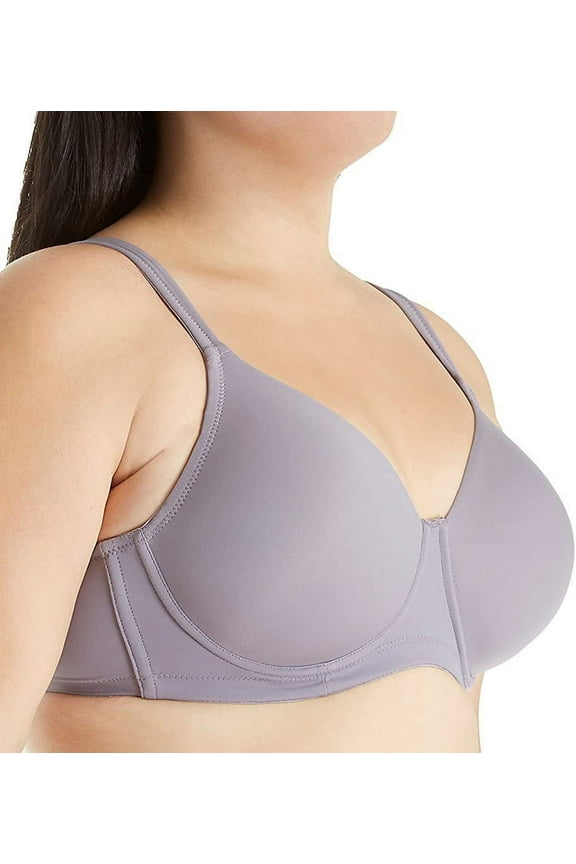 Women's Plus Size Underwire Padded T-Shirt Bra Bra, Dusty Lavender, 48F