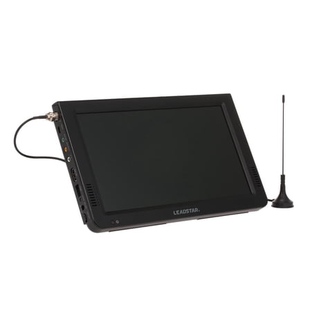 10 Inch TV Video Player Portable Digital ATSC TFT HD Screen Freeview LED TV Video Player for Kitchen TV Car Caravan Camping Outdoor, Support USB SD Card