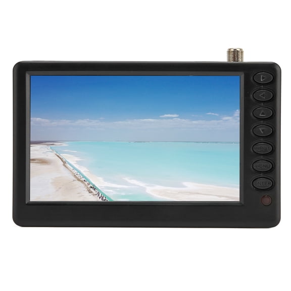 LEADSTAR 5 Inch / 12.7 cm Portable TV ISDB-T Compliant Rechargeable 1080P Mini Digital Television