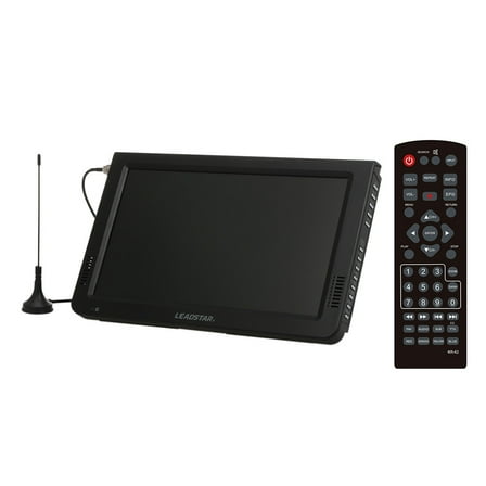 LEADSTAR Video Player,Car Caravan Outdoor Caravan Outdoor or Freeview LED TV Portable TFT Video Player Screen Freeview LED TV Video Kitchen Support USB 10 Inch Portable Player Car Caravan