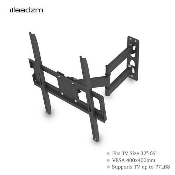 LEADZM 32-65" Single Pendulum Small Base TV Stand Tmxd-103 Bearing 35KG / VESE400*400 / Up And Down -10~ 10