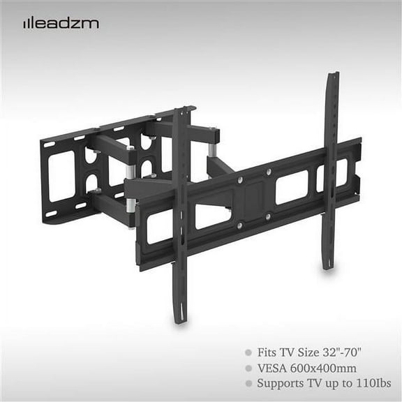 LEADZM 32-70 Inch Double Pendulum Large Base TV Stand Tmds-101 Bearing 50Kg/Vese600*400/Upper And Lower-10~ 10