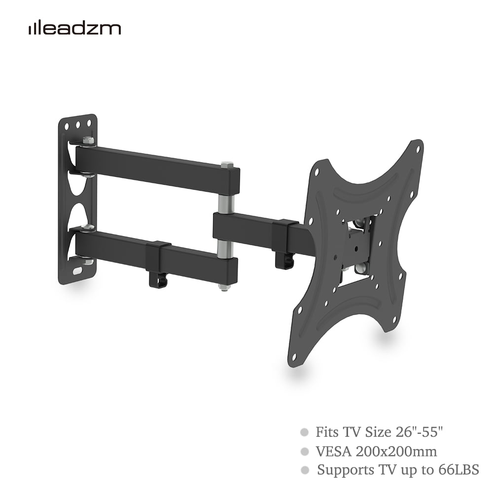 LEADZM Adjustable TV Wall Mount Bracket for 2650 TVs with 360