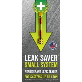 LEAK SAVER Direct Inject AC Leak Sealer Small System | HVAC Systems Up to 1 Ton