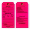 thumbnail image 1 of LEAK TAG, 2-Part Numbered Record, 2-7/8" x 5-3/4", Instructions on Back, Fluor. Pink, Perforated, Fiber Reinforced Hole - Pack of 50 Tags, 1 of 1