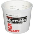 thumbnail image 1 of Leaktite Mixing Container 10M3-50 - 5 Qt Capacity, White - 1 Piece, 1 of 3