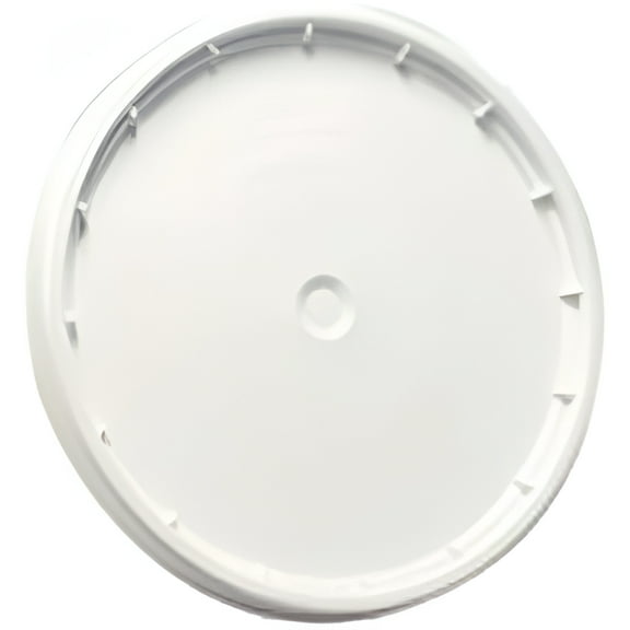 LEAKTITE 6GLD 5 -Gallon lon White Plastic Pail Lid