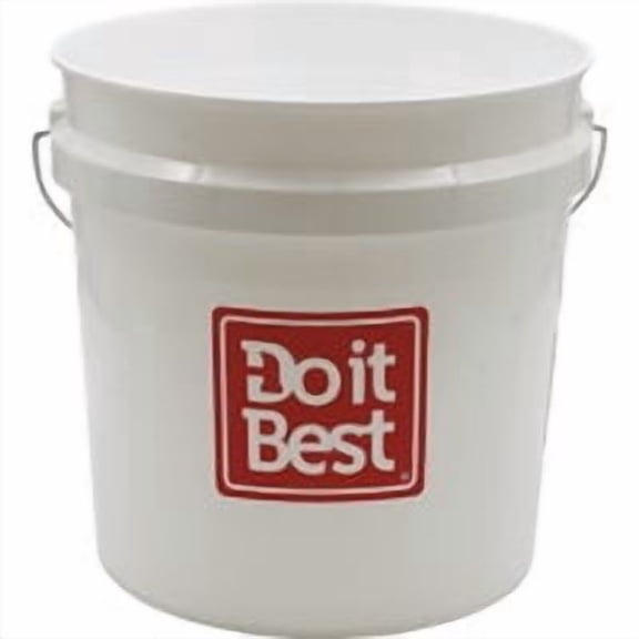 LEAKTITE Do it Best 2 Gallon Plastic Bucket - Pack of 5