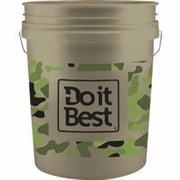LEAKTITE Do it Best 5 Gallon Plastic Bucket - Pack of 7