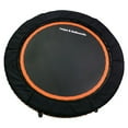 thumbnail image 1 of LEAPS & REBOUNDS 40" Mini Fitness Trampoline & Rebounder for Adults, Orange, 1 of 9