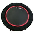 thumbnail image 1 of LEAPS & REBOUNDS 48" Mini Fitness Trampoline & Rebounder for Adults, Red, 1 of 8