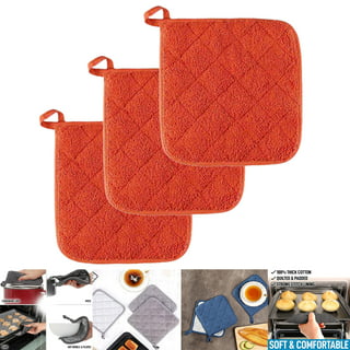 Zulay Kitchen Pot Holder - Quilted Terry Cloth Potholders 7x7 Inch (Sunny  Yellow), 1 - Smith's Food and Drug