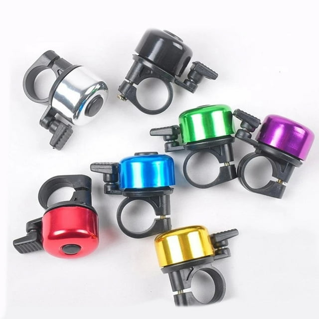 LEAQU Bike Bell Aluminum Bicycle Bell Loud Crisp Clear Bike Bell Road Mountain Bike Ring Bell