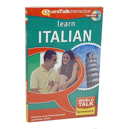 LEARN to Speak ITALIAN Language World Talk - Intermediate Level -PC Software