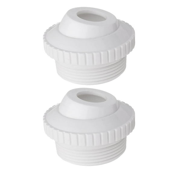 LEARNEV 2pcs Swimming Pool Nozzle 1.5 Inch Water Outlet Inlet Draining Access
