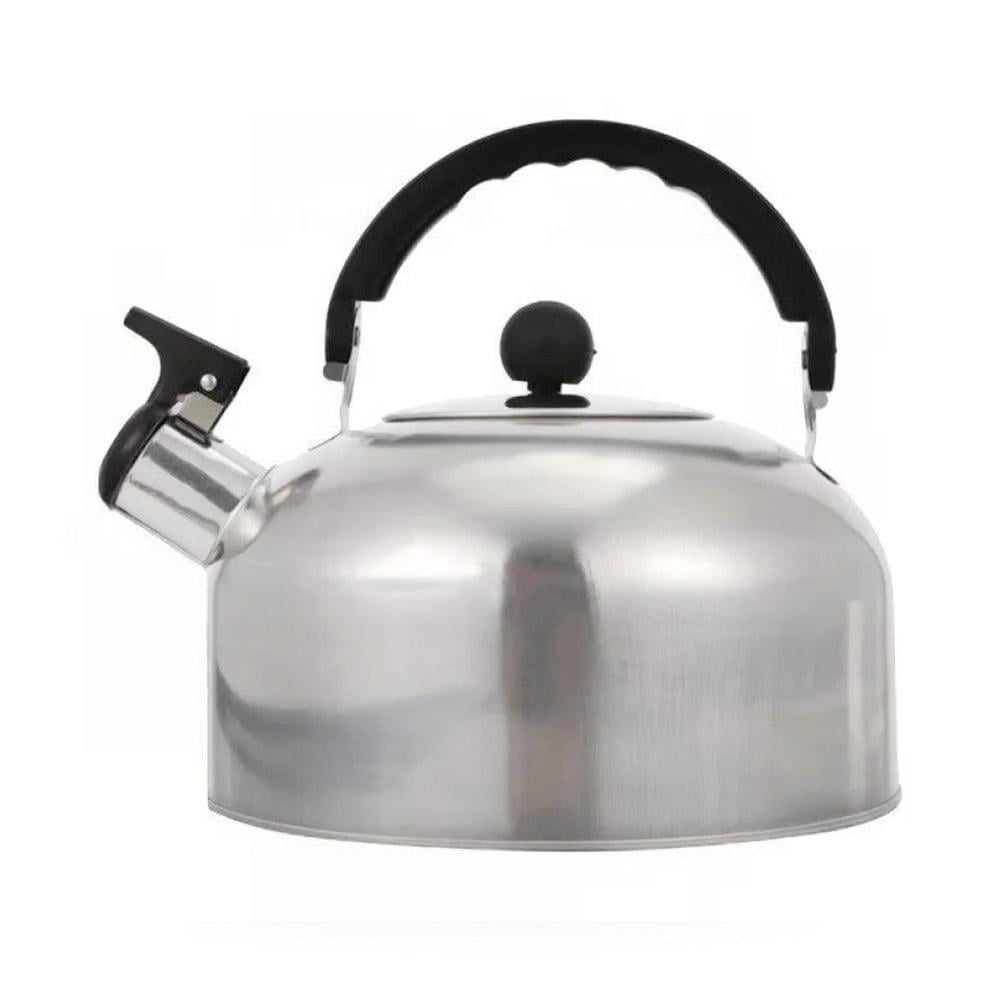 LEARNEVER 1X Stainless Steel Whistling Kettle Stove Hob Kitchenware