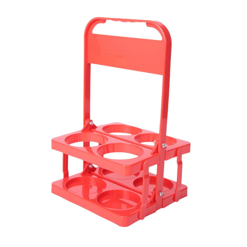 LEARNEVER Pack of 4 Plastic Folding Wine Racks Beer/Drink/Cocktail ...