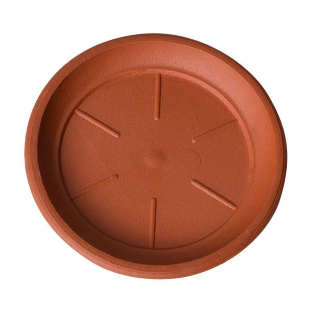 LEARNEVER Plastic Saucers for Plant Pots, Plant Water Collector Tray