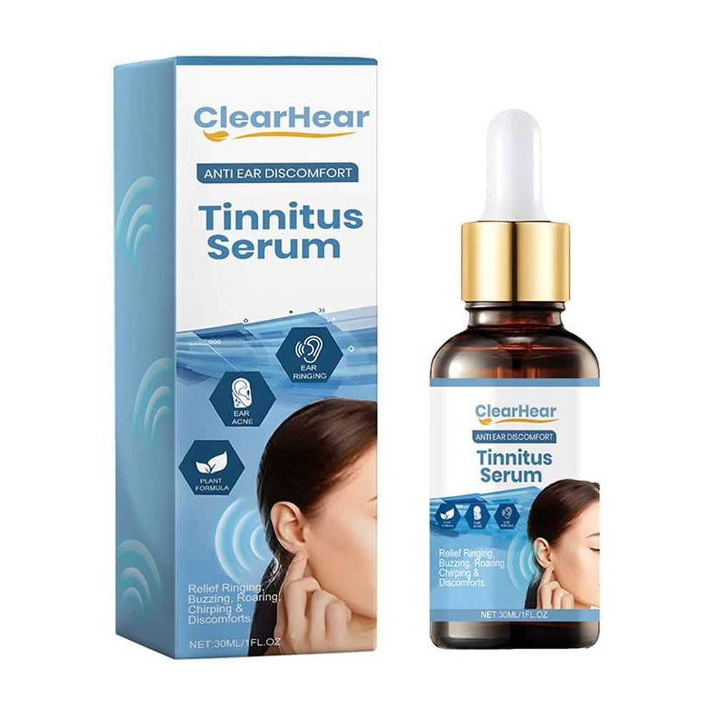 LEARNEVER Tinnitus Ear Drops Ringing Relief Relieving Ear Drops Itching