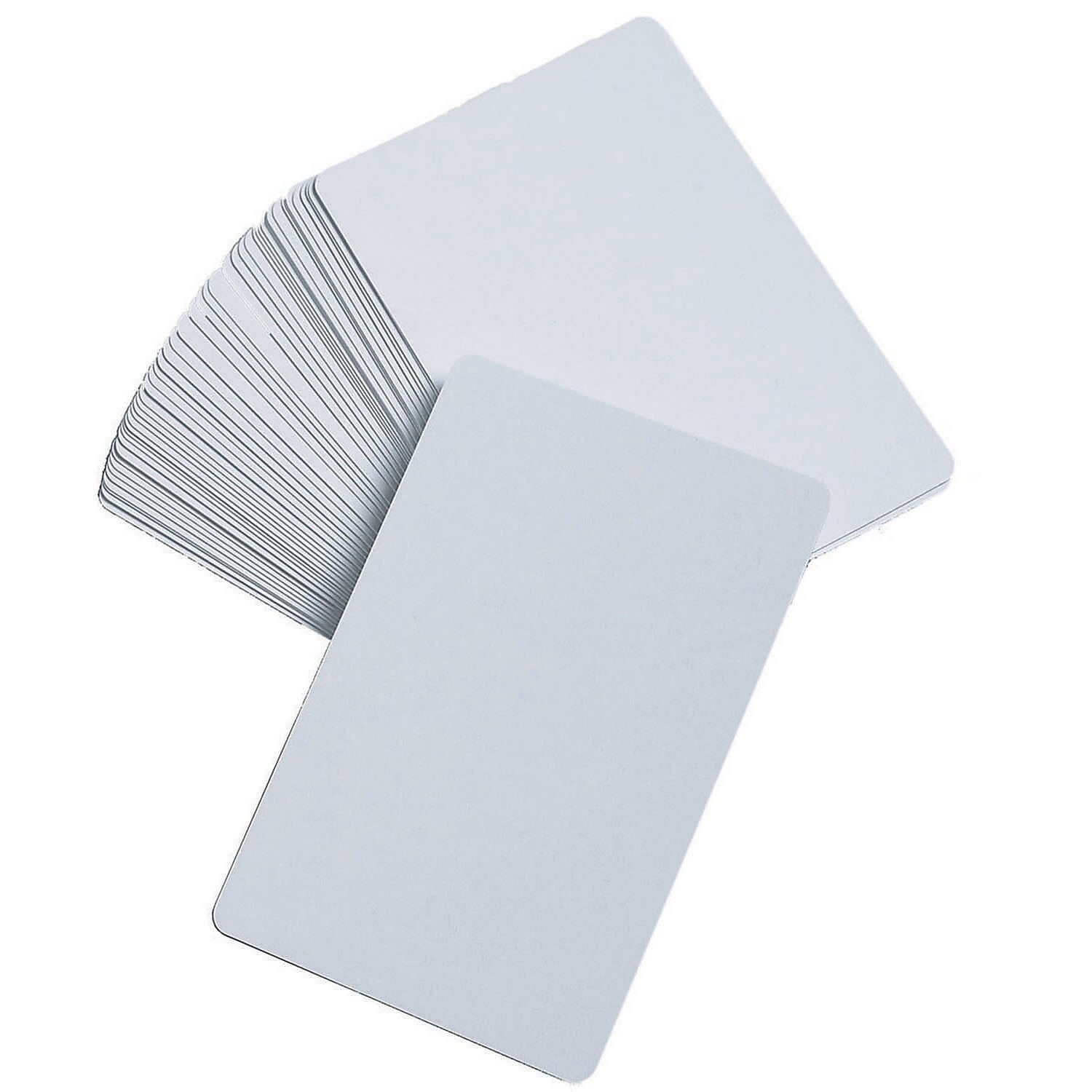 LEARNING ADVANTAGE - CTU7387 Blank Playing Cards, Glossy - DIY Game Cards,  Memory Game, Flash Cards by Learning Advantage Multi 