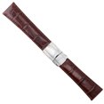 thumbnail image 1 of LEATHER BAND STRAP FOR ROLEX DAYTONA 116518 116519 116520 L/BROWN REGULAR CLASP, 1 of 2