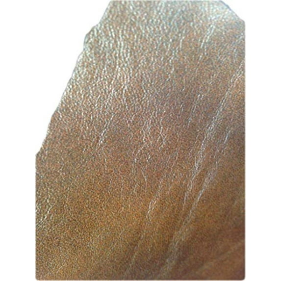 LEATHER HIDES - COW SKINS VARIOUS COLORS SIZES (ANTIQUE BROWN, 10 Square Foot)