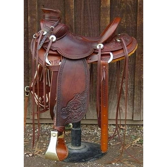 LEATHER HORSE SADDLE