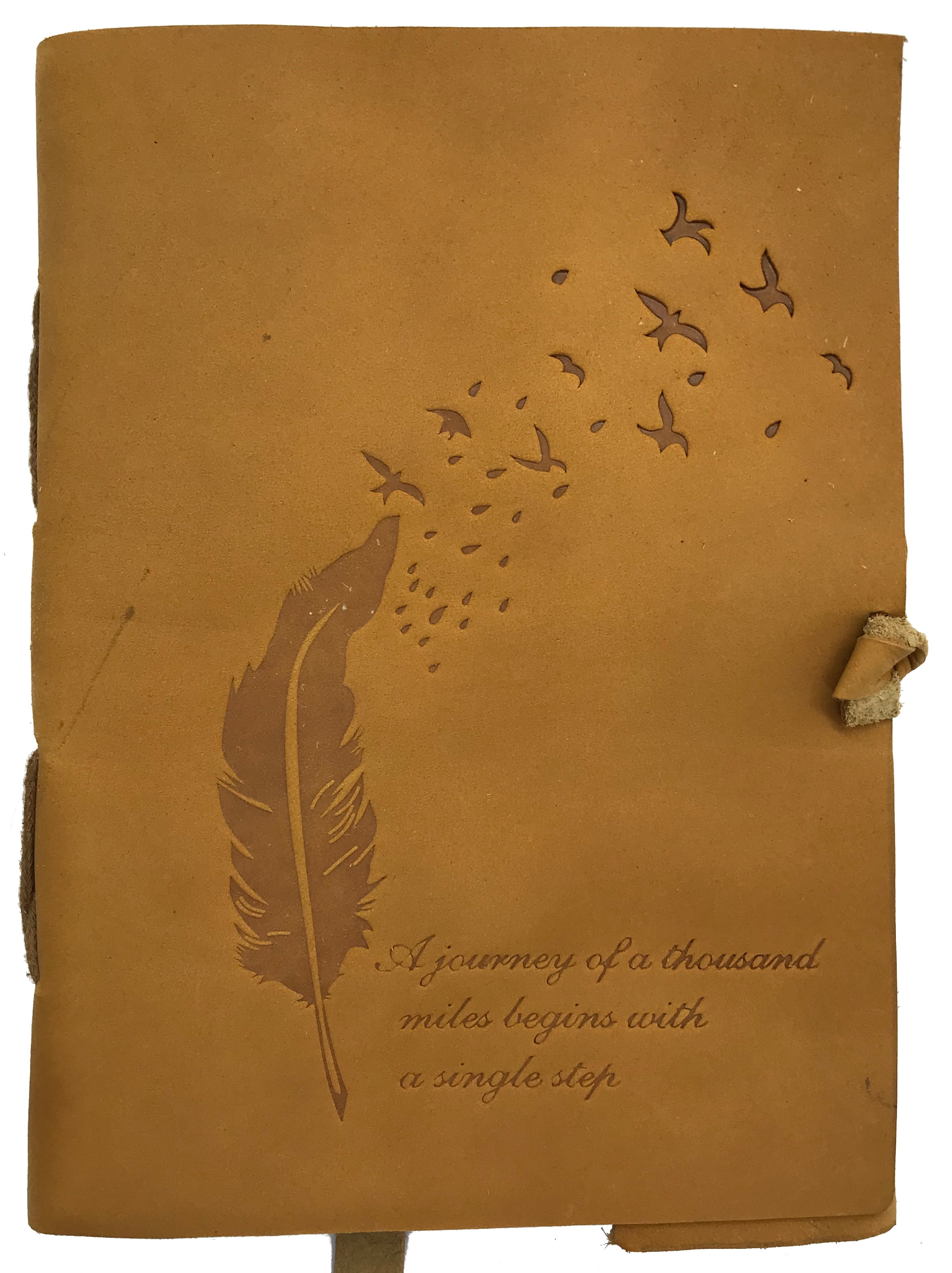 LEATHER JOURNAL - Handmade Antique Writing Notebook- Daily notepad, art sketchbook or travel diary for men & women