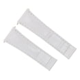 thumbnail image 1 of LEATHER STRAP BAND FOR ROLEX DAYTONA 16520 116518 116520 116523 WHITE WS REGULAR, 1 of 2