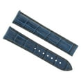 thumbnail image 1 of LEATHER STRAP SMOOTH BAND FOR 20MM MAURICE LACROIX  RETROGRADE GMT BLUE ORANGE, 1 of 2