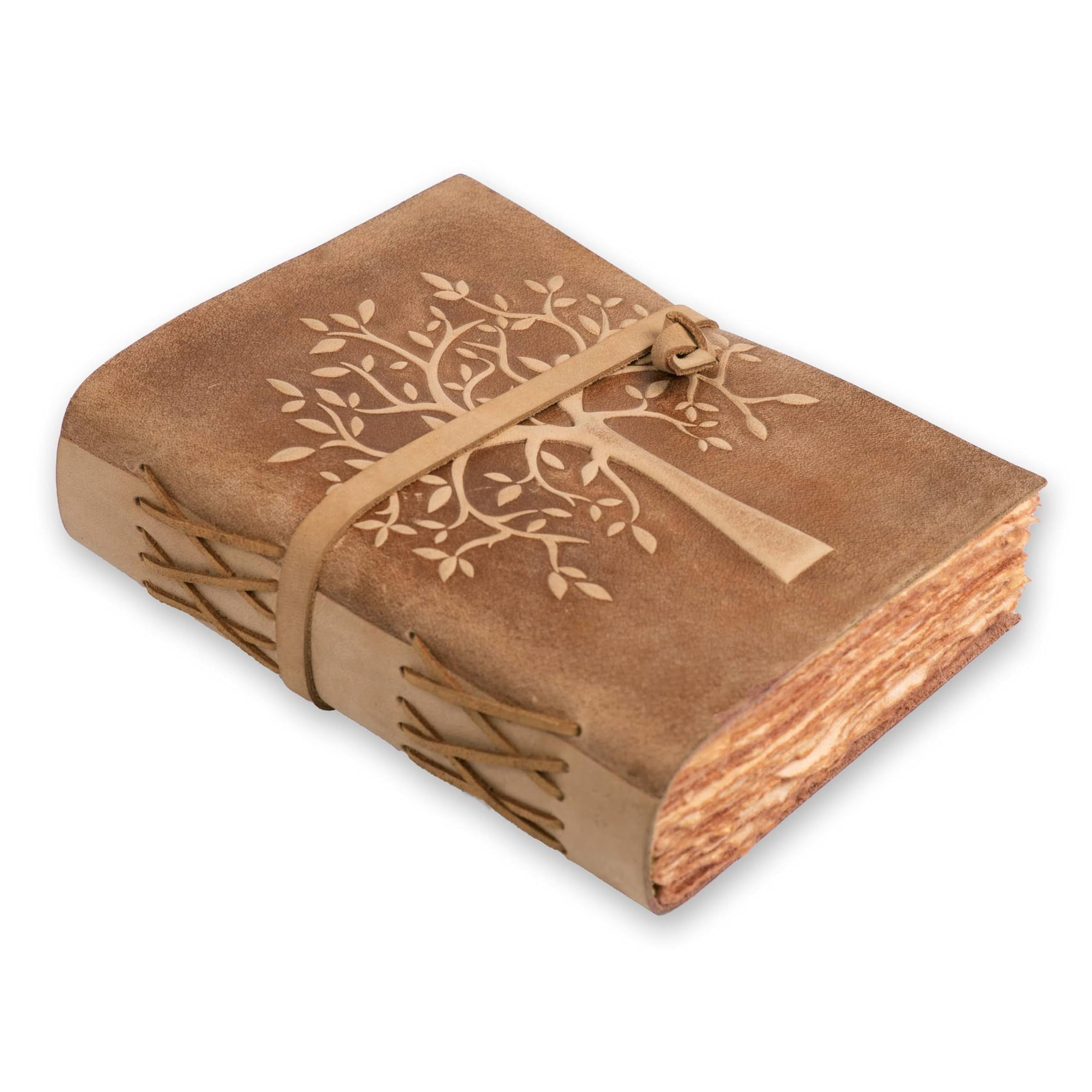 LEATHER VILLAGE Tree of Lifeジャーナルノートブック Amazon | LEATHER VILLAGE Tree of Life ジャーナル ノート