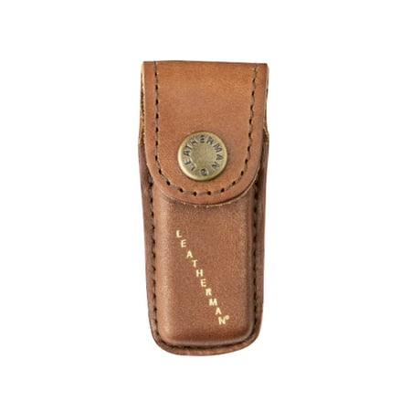 LEATHERMAN, Heritage Leather Snap Sheath for Multitools, Made in the USA, Extra Small (Fits Micra)