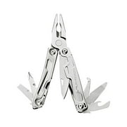 LEATHERMAN, Rev Pocket Size Multitool with Package Opener and Screwdrivers, Stainless Steel with Nylon Sheath