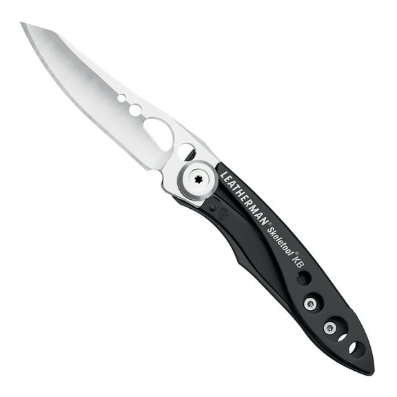 LEATHERMAN, Skeletool KB Pocket Knife with Bottle Opener, Black