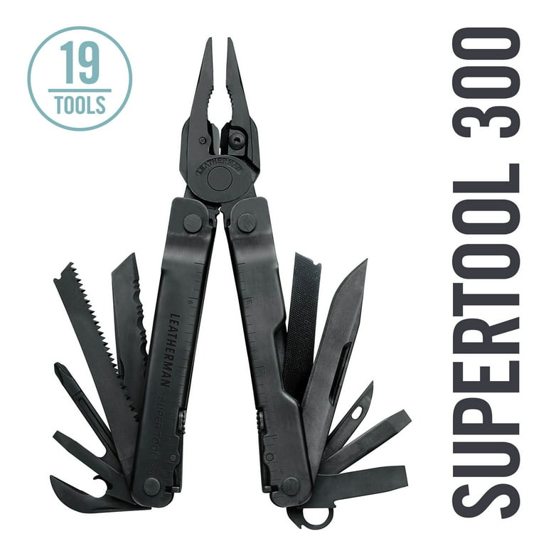 LEATHERMAN, Super Tool 300 Multitool with Premium Replaceable Wire