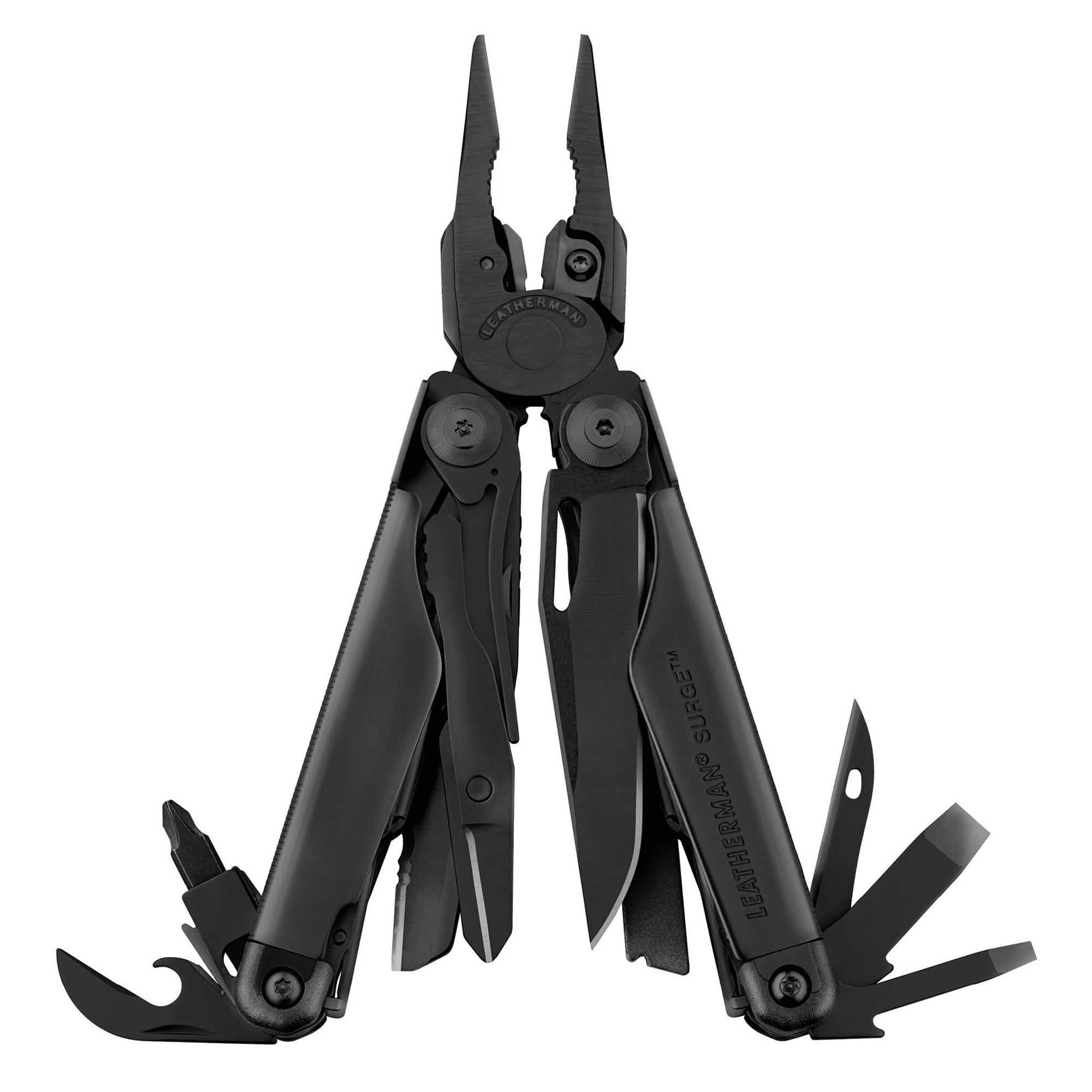 LEATHERMAN, Surge, 21-in-1 Heavy-Duty Multi-tool for Work, Home, Garden,  DIY & Auto, Black with MOLLE Sheath
