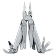 thumbnail image 1 of LEATHERMAN, Surge Heavy Duty Multitool with Premium Replaceable Wire Cutters and Spring-Action Scissors, Stainless Steel with Premium Nylon Sheath, 1 of 8