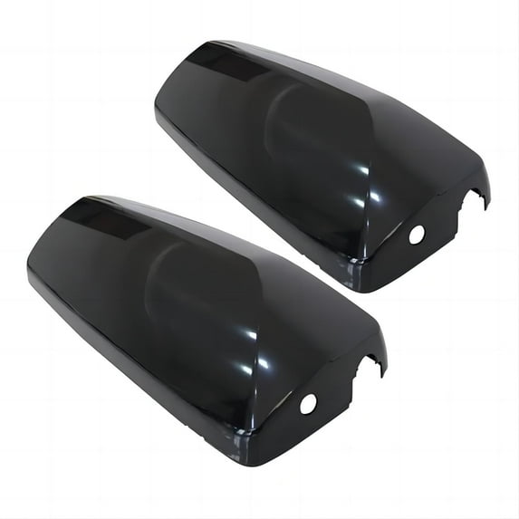 LEAVAN Black Door Mirror Cover Replacement for Volvo VNL VNM VNX Truck