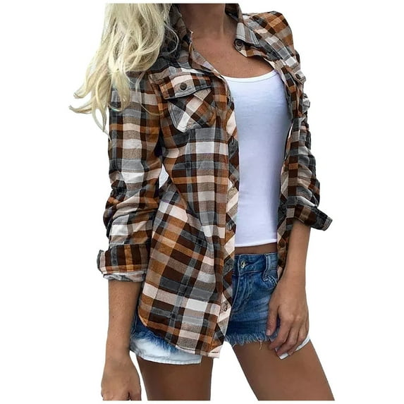 LEAVINGSUO Winter Coats for Women 2023 Trendy Womens Sexy V-neck Collar Zipper Color Short Sleeve Fold Casual Blouse Tops