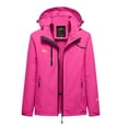 thumbnail image 1 of LEAVINGSUO Winter Coats for Women 2023 Trendy Womens Winter Warm Outdoor Leisure Charge Coat Windproof and Rainproof Mountaineering Suit, 1 of 3