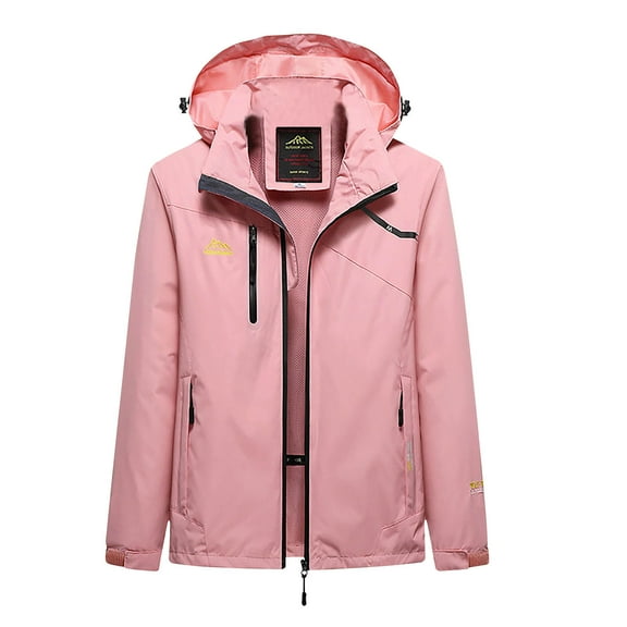 LEAVINGSUO Winter Coats for Women 2023 Trendy Womens Winter Warm Outdoor Leisure Charge Coat Windproof and Rainproof Mountaineering Suit