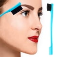 thumbnail image 1 of LEBONYARD 1PC Double-Ended Brow Brush and Blade Comb, 2-in-1 Eyebrow Grooming and Hair Cutting Tool, 1 of 8