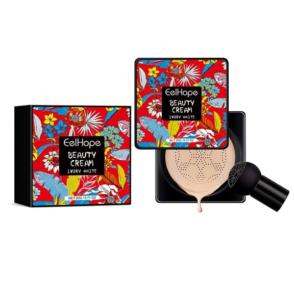 LEBONYARD 20g Moisturizing Matte CC Cushion Foundation Long Lasting Concealer Makeup Base Even Skin Tone Cushion Cream