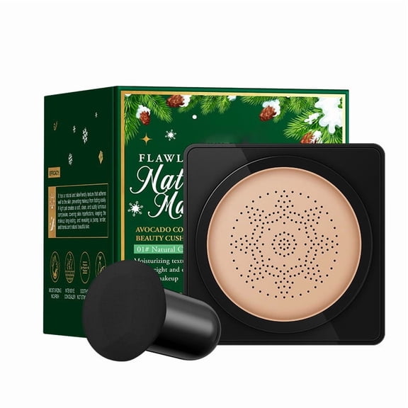 LEBONYARD 20ml Light Breathable Cushion Foundation Long Lasting Oil Control Concealer Tone Correcting Nude Makeup Base