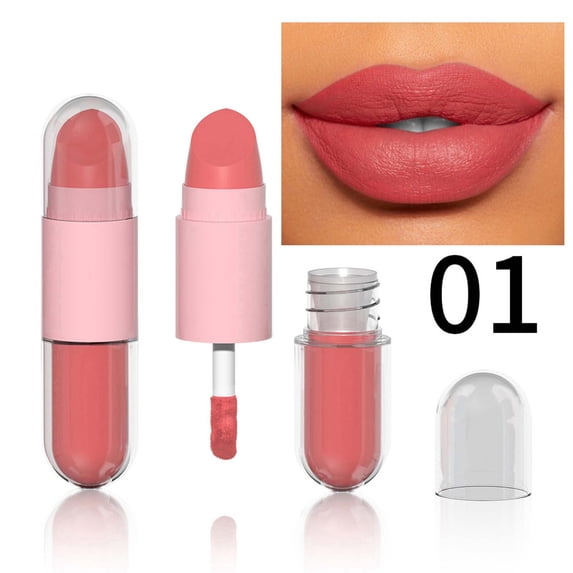 LEBONYARD 2g & 2ml 2-in-1 Lip And Cheek Tint Matte Long Lasting Makeup Stick